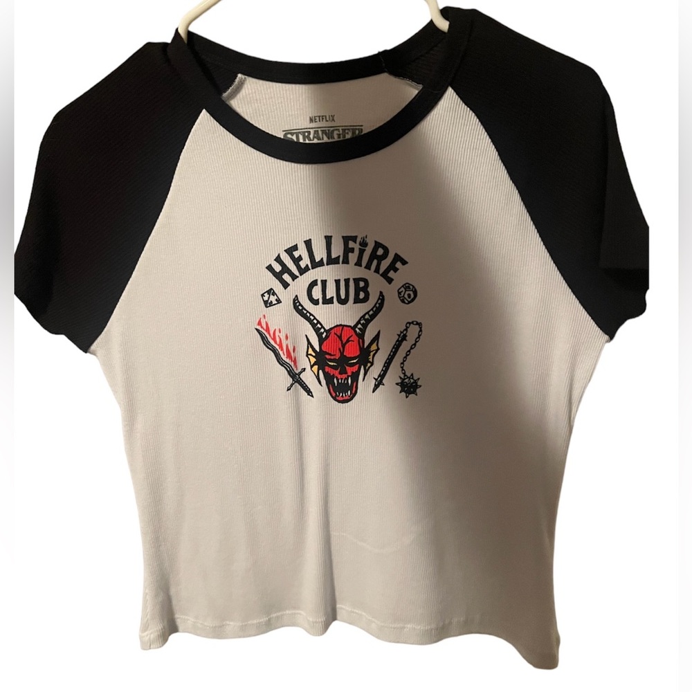 Hellfire club stranger things tee shirt